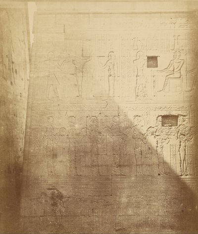 Inscriptions of the Isis Temple in Philae by Théodule Devéria